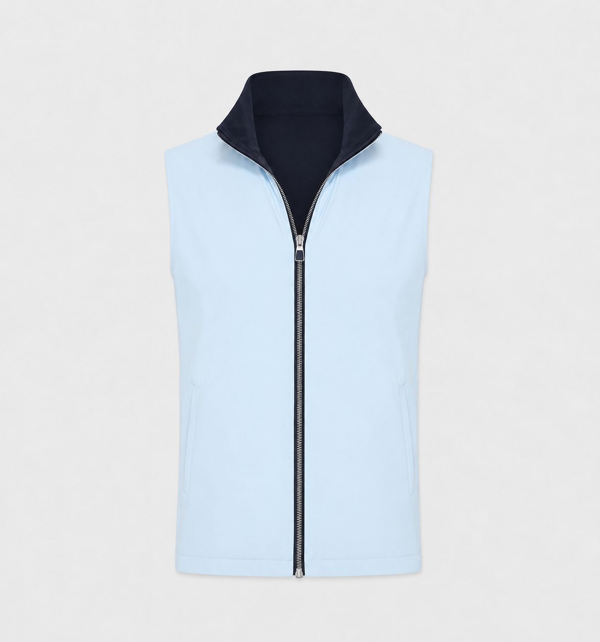 Reversible Gilet (Dark Blue/Baby Blue)