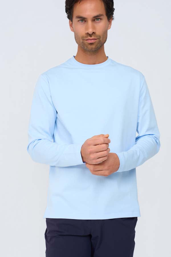 Shiny Longsleeve Baby Blue