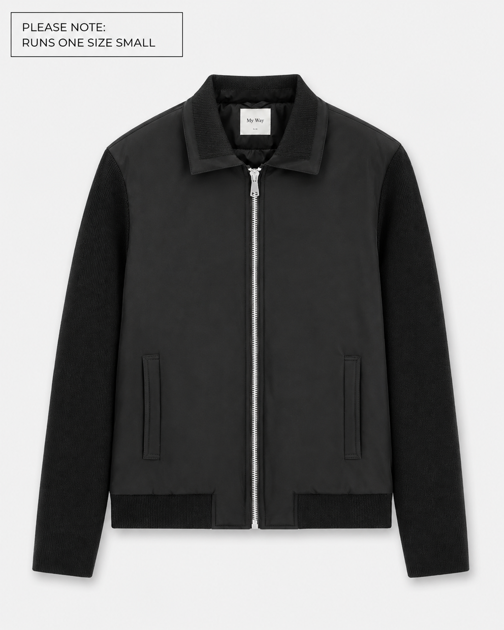 MW Milano Hybrid Jacket - Black