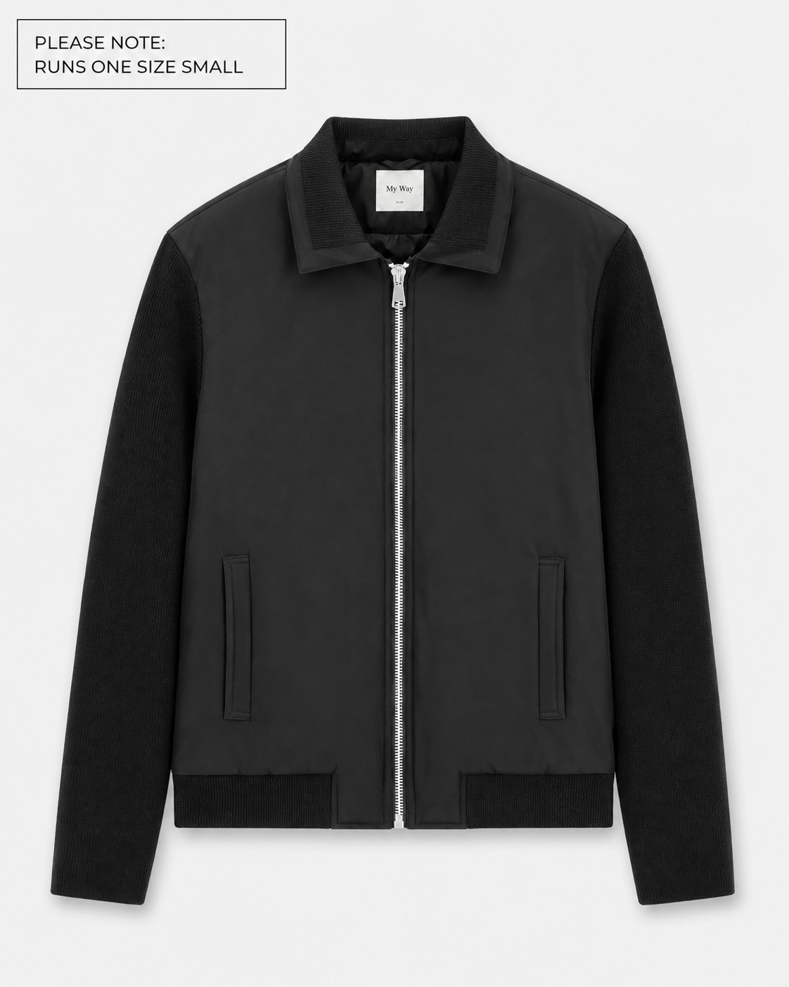 MW Milano Hybrid Jacket - Black