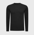 Shiny Longsleeve Black