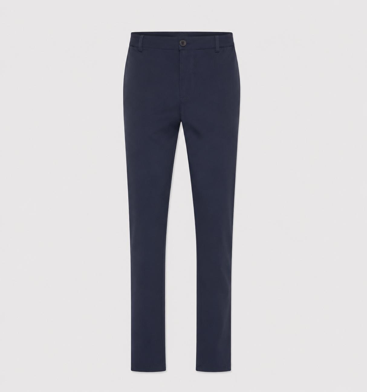 Chino Style Pants Dark Blue