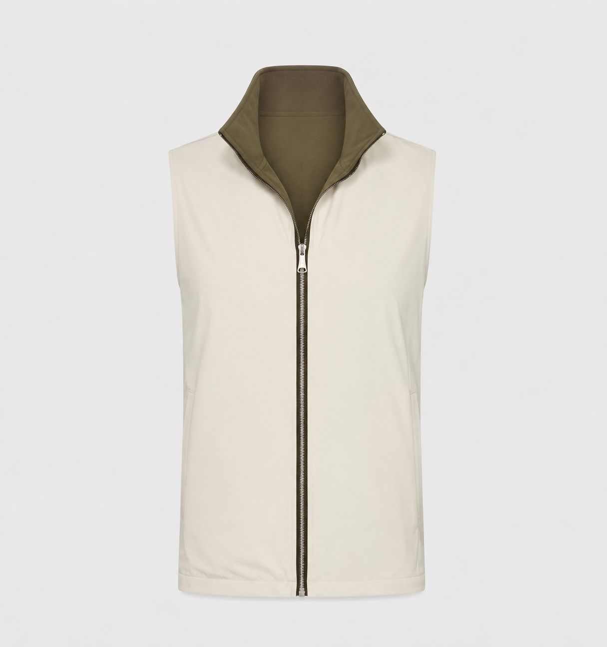 Reversible Gilet (Olive Green/Kit)
